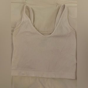 Ribbed free people tank